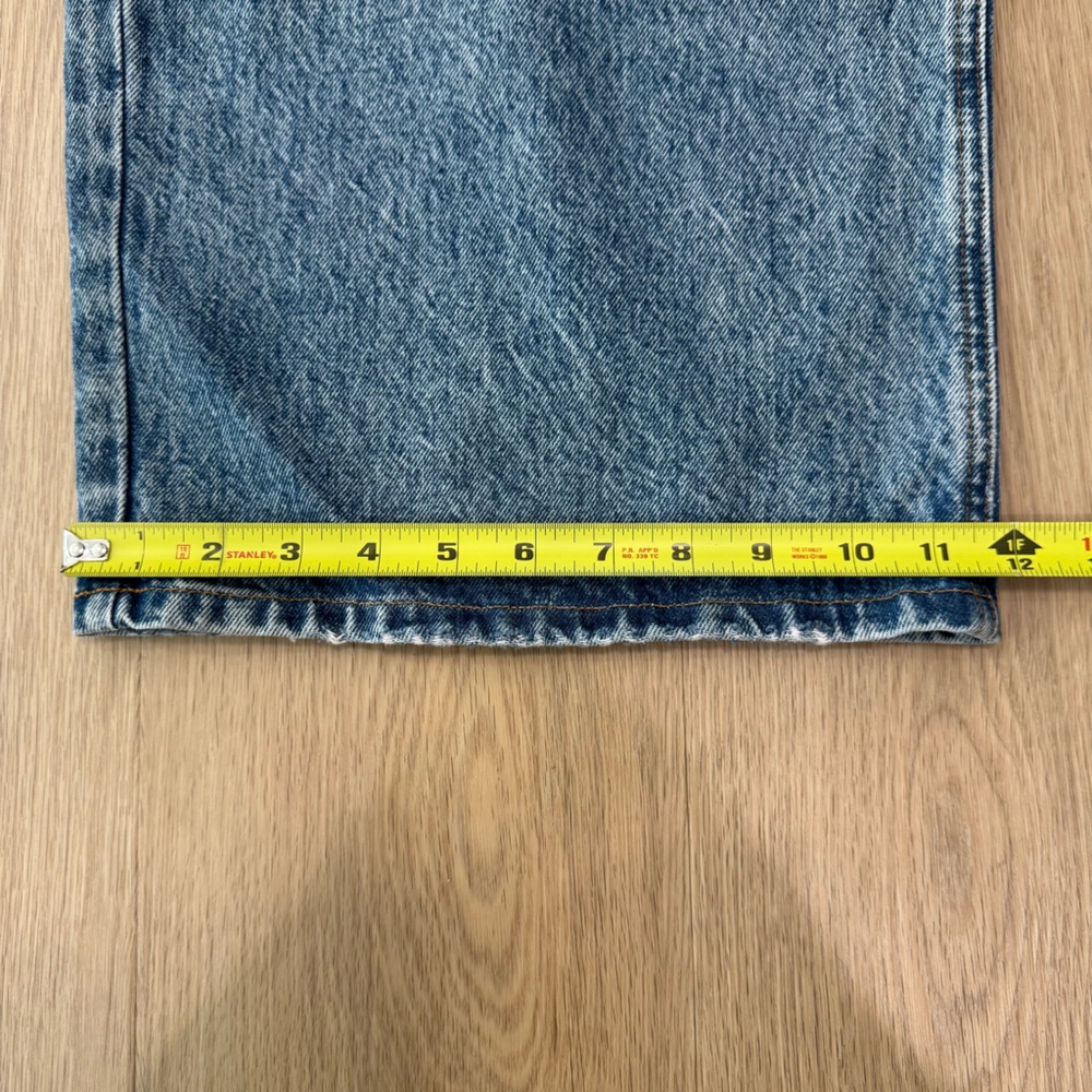KHAITE wide leg rapton denim pants - Picture 6 of 8